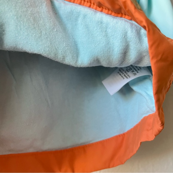 Gymboree Zip-Up Wind Breaker Blue Orange Hoodie Jacket Unisex - Picture 4 of 6